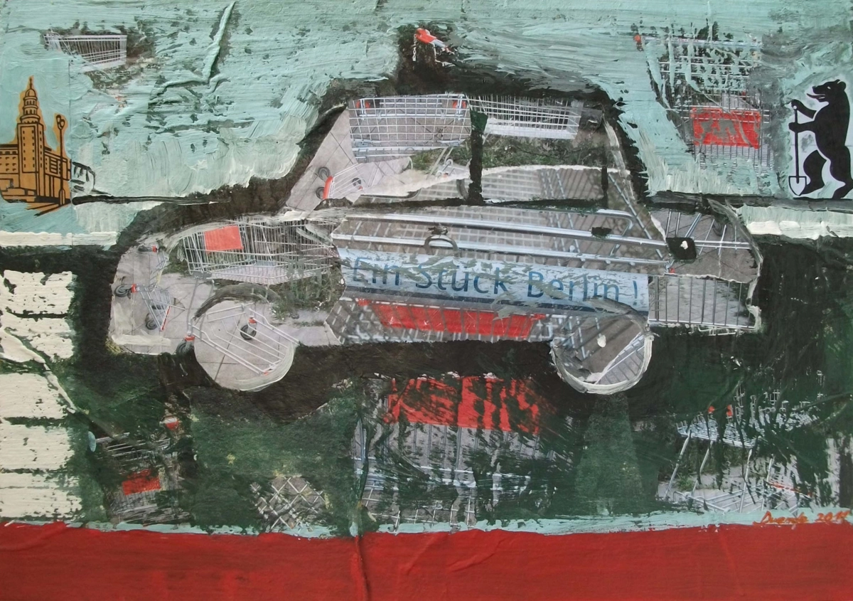 DUENDE - Ein Stück Berlin Collage 48 × 78