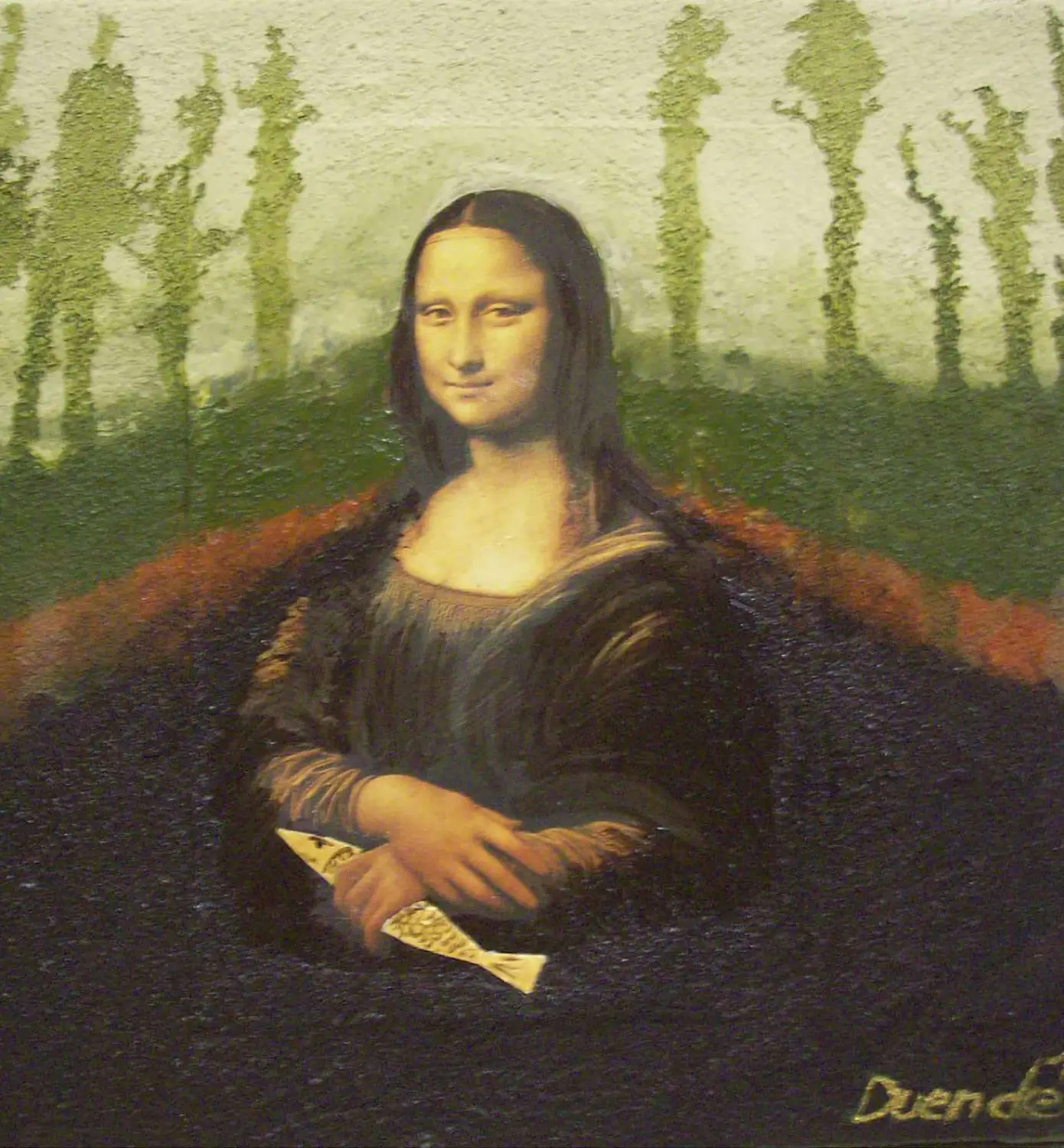 DUENDE - Mona L. Collage 20x20